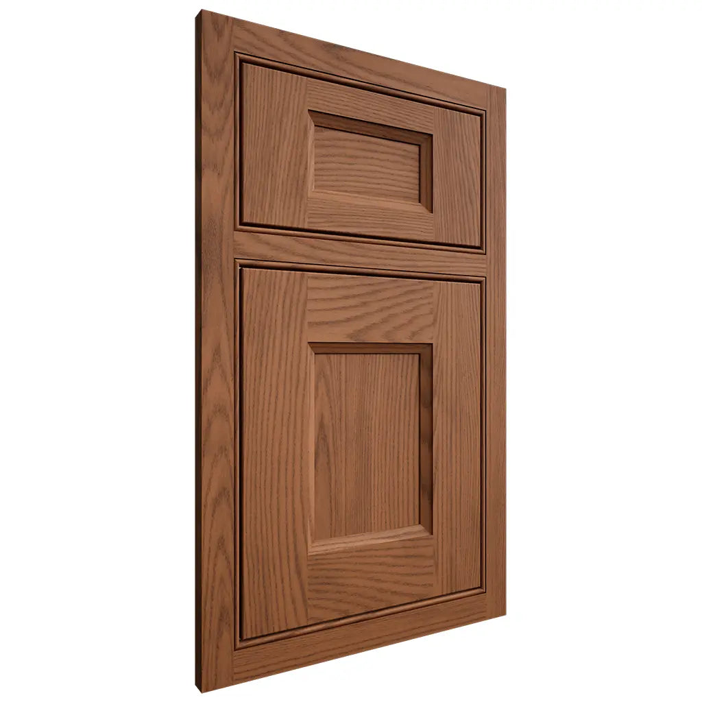 Shiloh Cabinetry Beaded Inset Statesville Red Oak Plain Cut Braun Door