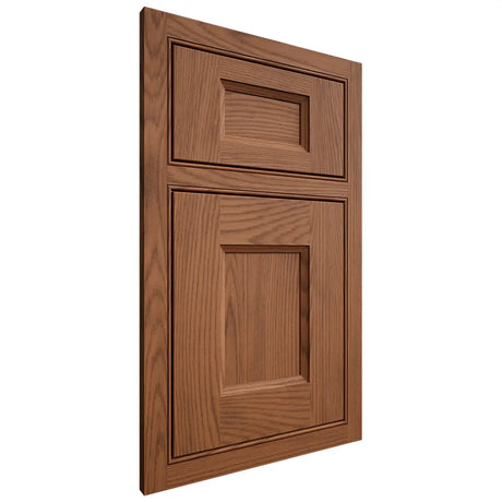 Shiloh Cabinetry Beaded Inset Statesville Red Oak Plain Cut Braun Door
