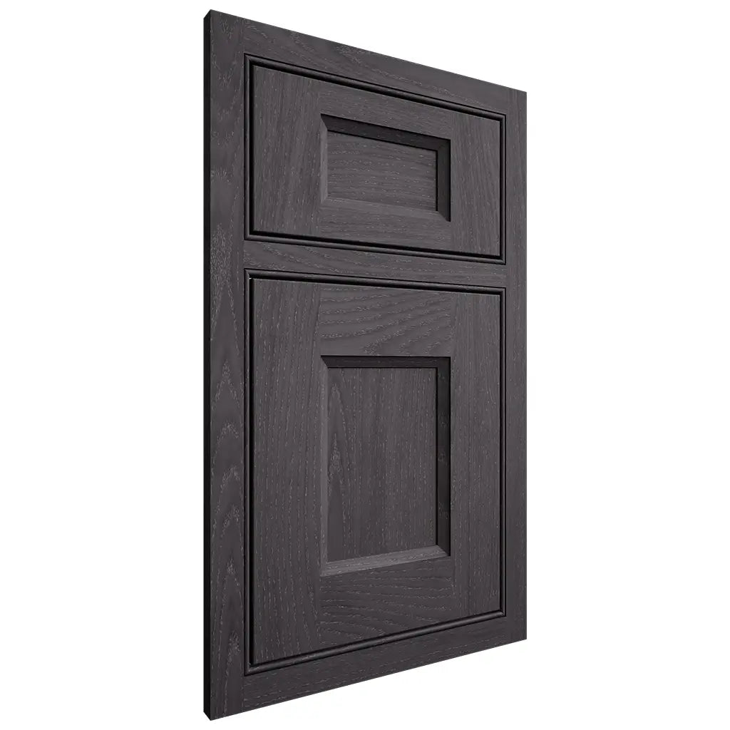 Shiloh Cabinetry Beaded Inset Statesville Red Oak Plain Cut Harbor Door