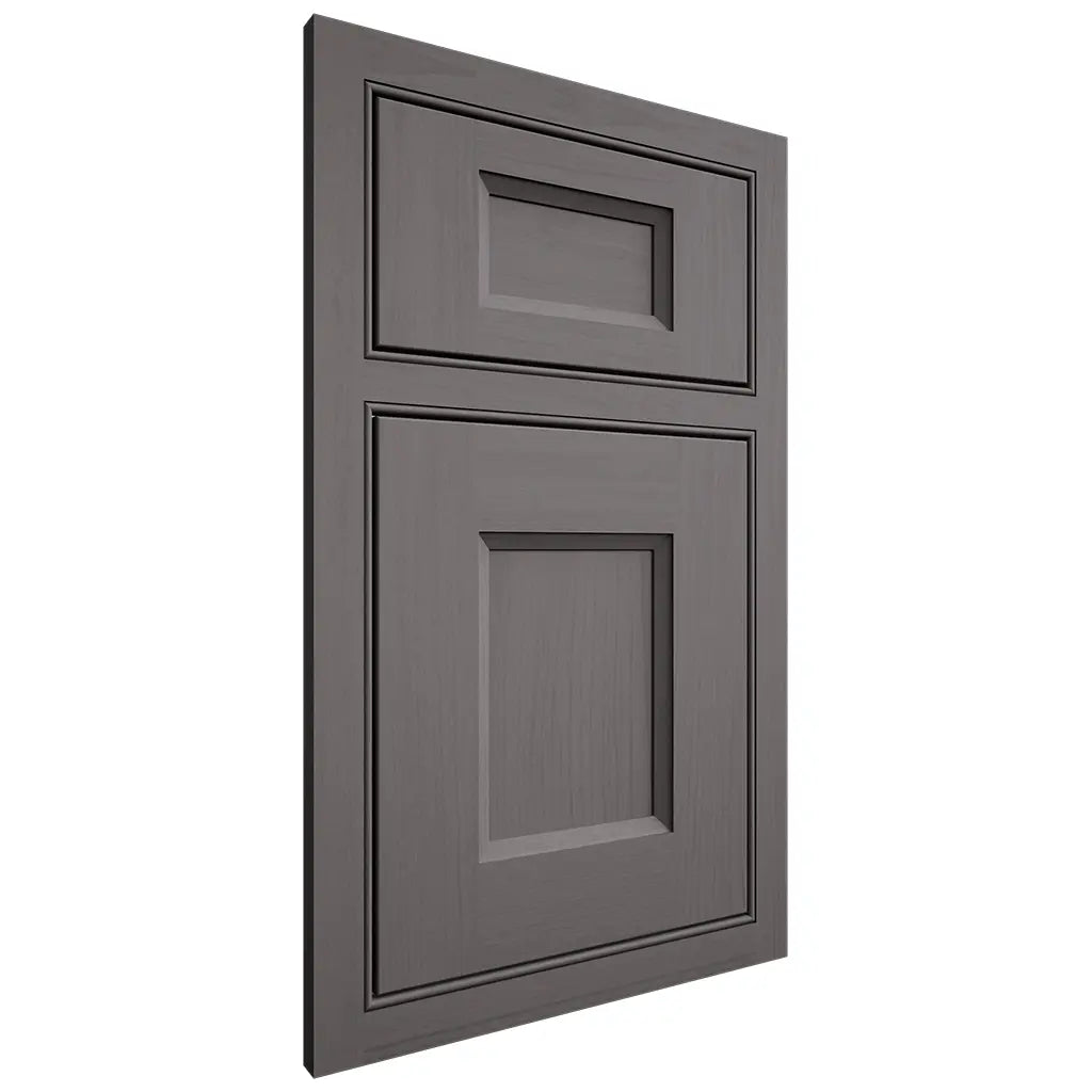 Shiloh Cabinetry Beaded Inset Statesville Walnut Plain Cut Cadet Door