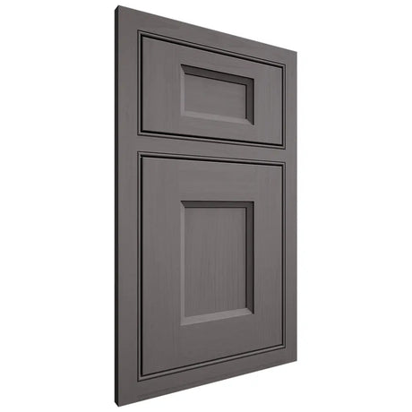Shiloh Cabinetry Beaded Inset Statesville Walnut Plain Cut Cadet Door