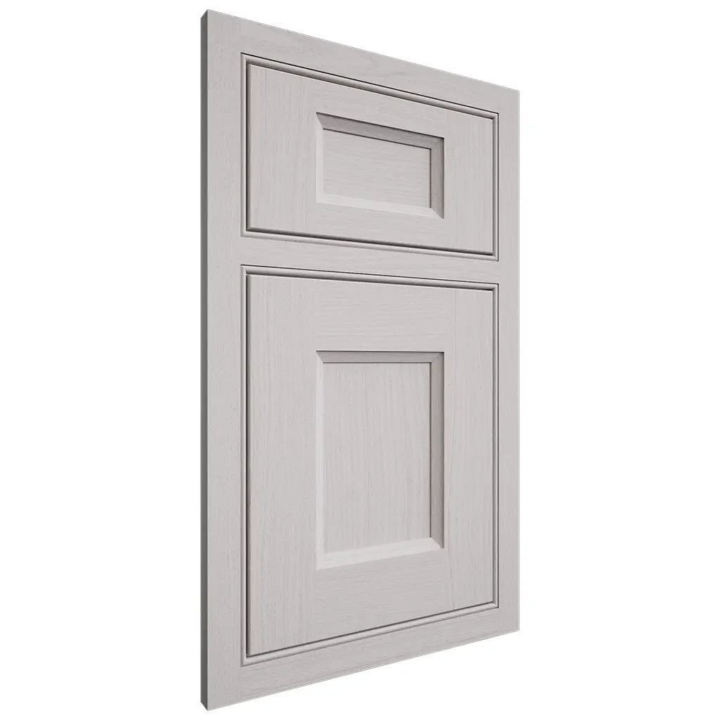 Shiloh Cabinetry Beaded Inset Statesville White Oak Plain Cut Cotton Door