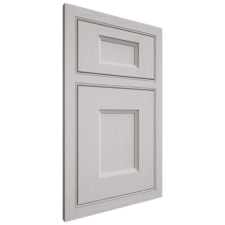 Shiloh Cabinetry Beaded Inset Statesville White Oak Plain Cut Cotton Door