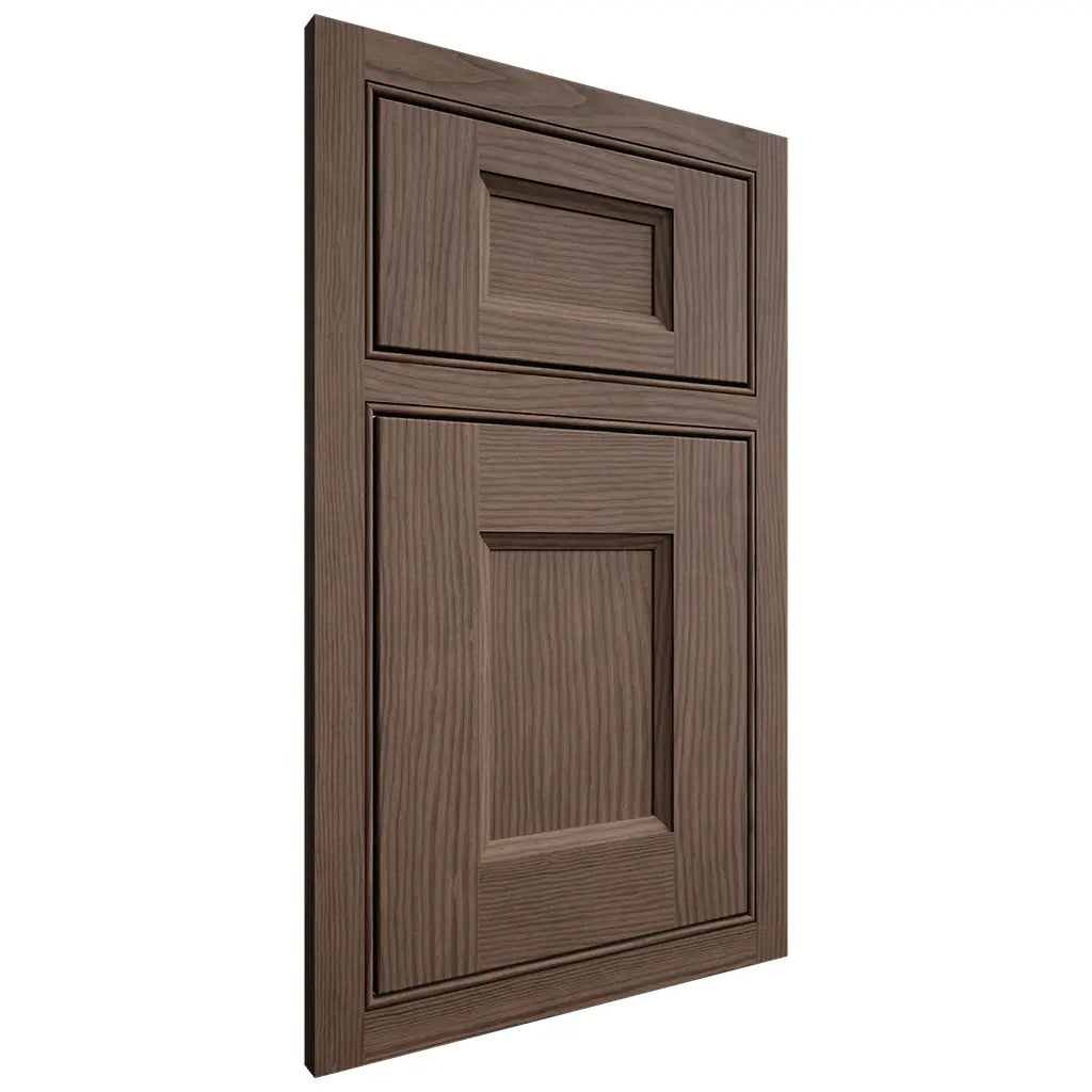 Shiloh Cabinetry Beaded Inset Statesville White Oak Plain Cut Mineral Door