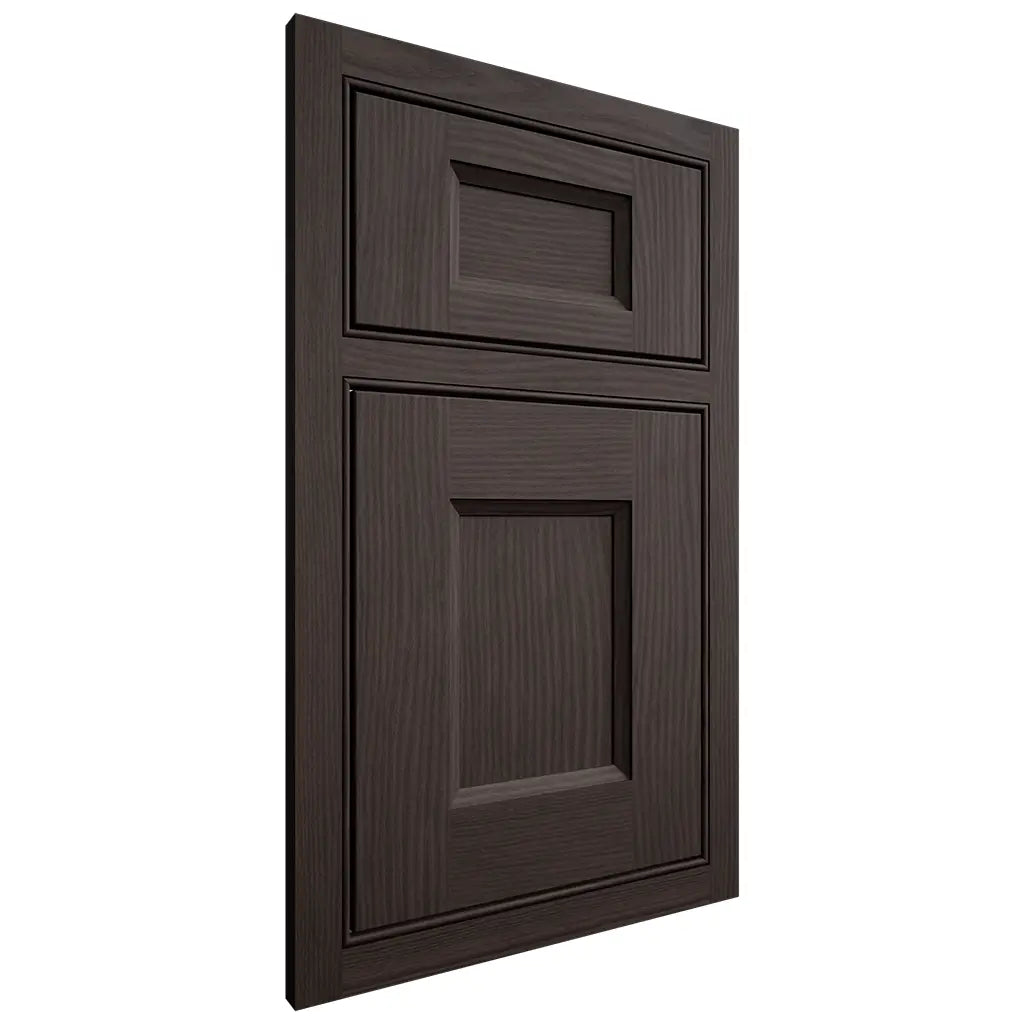 Shiloh Cabinetry Beaded Inset Statesville White Oak Plain Cut Morel Door