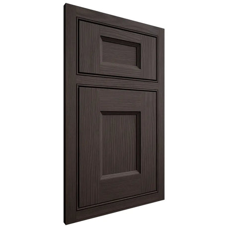 Shiloh Cabinetry Beaded Inset Statesville White Oak Plain Cut Morel Door