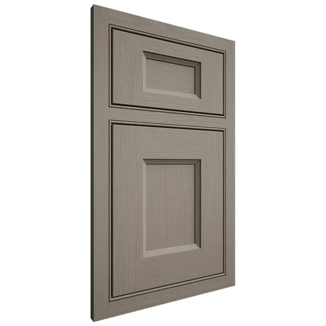 Shiloh Cabinetry Beaded Inset Statesville White Oak Plain Cut Thyme Door