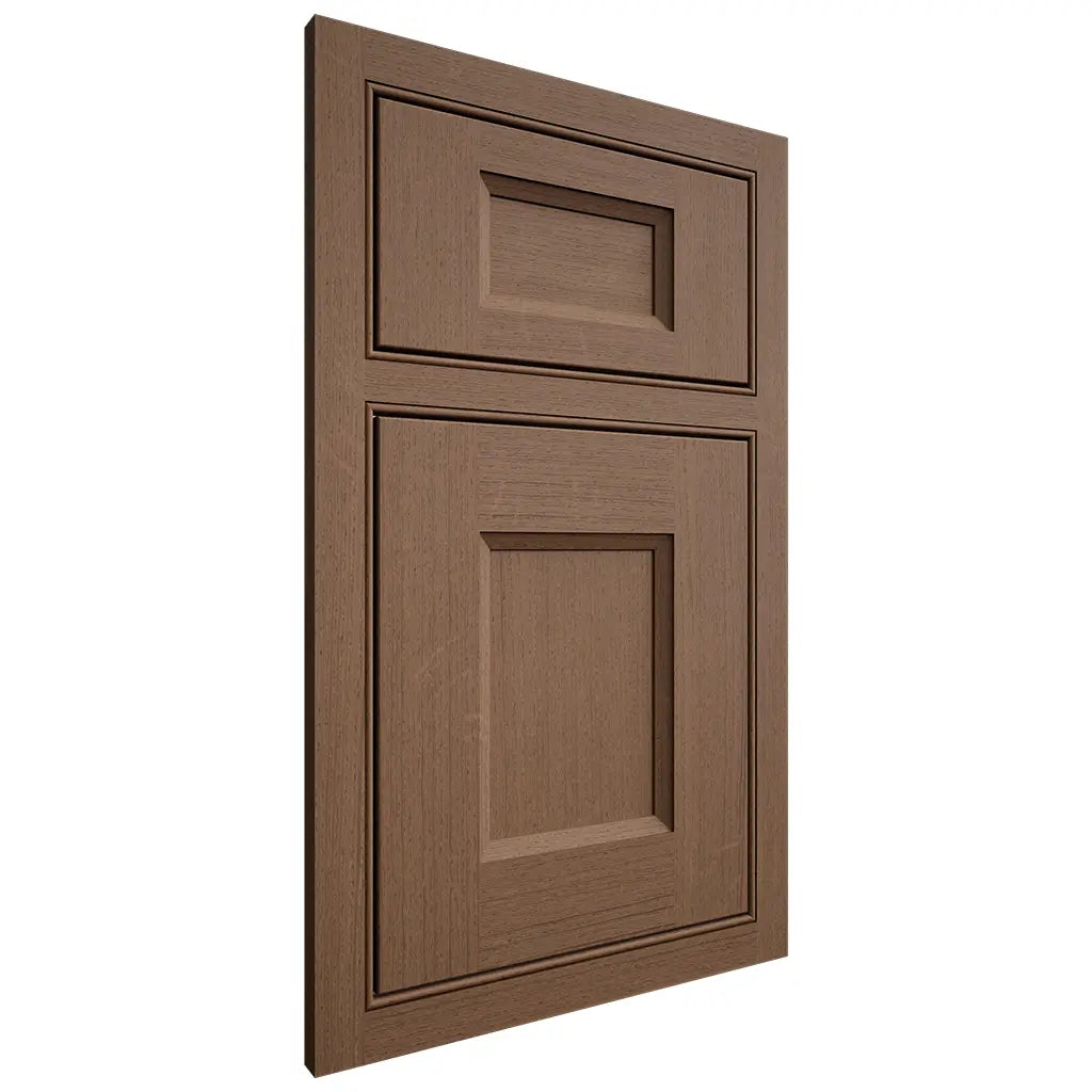 Shiloh Cabinetry Beaded Inset Statesville White Oak Quarter Sawn Autumn Door