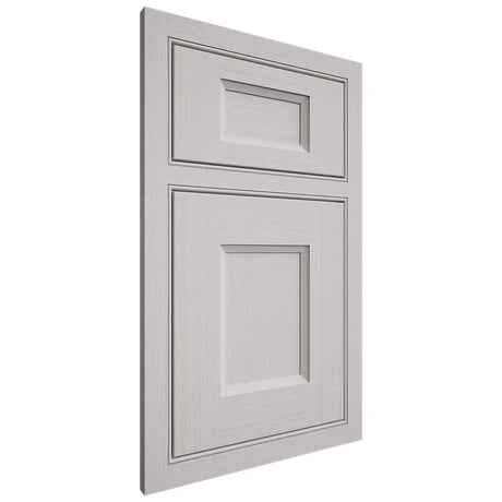 Shiloh Cabinetry Beaded Inset Statesville White Oak Quarter Sawn Cotton Door