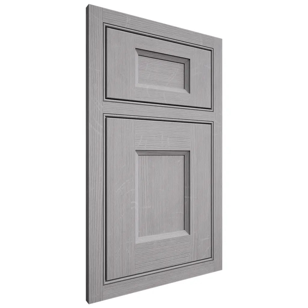 Shiloh Cabinetry Beaded Inset Statesville White Oak Quarter Sawn Stratus Door