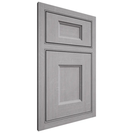 Shiloh Cabinetry Beaded Inset Statesville White Oak Quarter Sawn Stratus Door