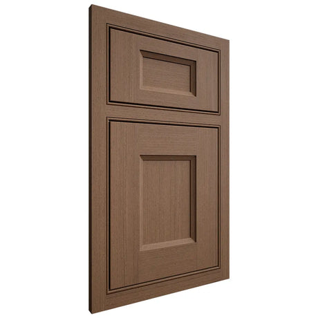 Shiloh Cabinetry Beaded Inset Statesville White Oak Rift Cut Autumn Door