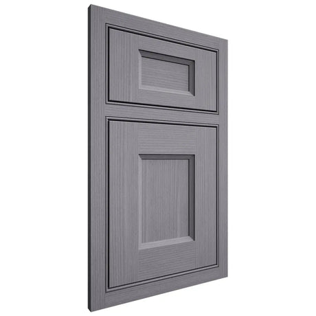 Shiloh Cabinetry Beaded Inset Statesville White Oak Rift Cut Cadet Door