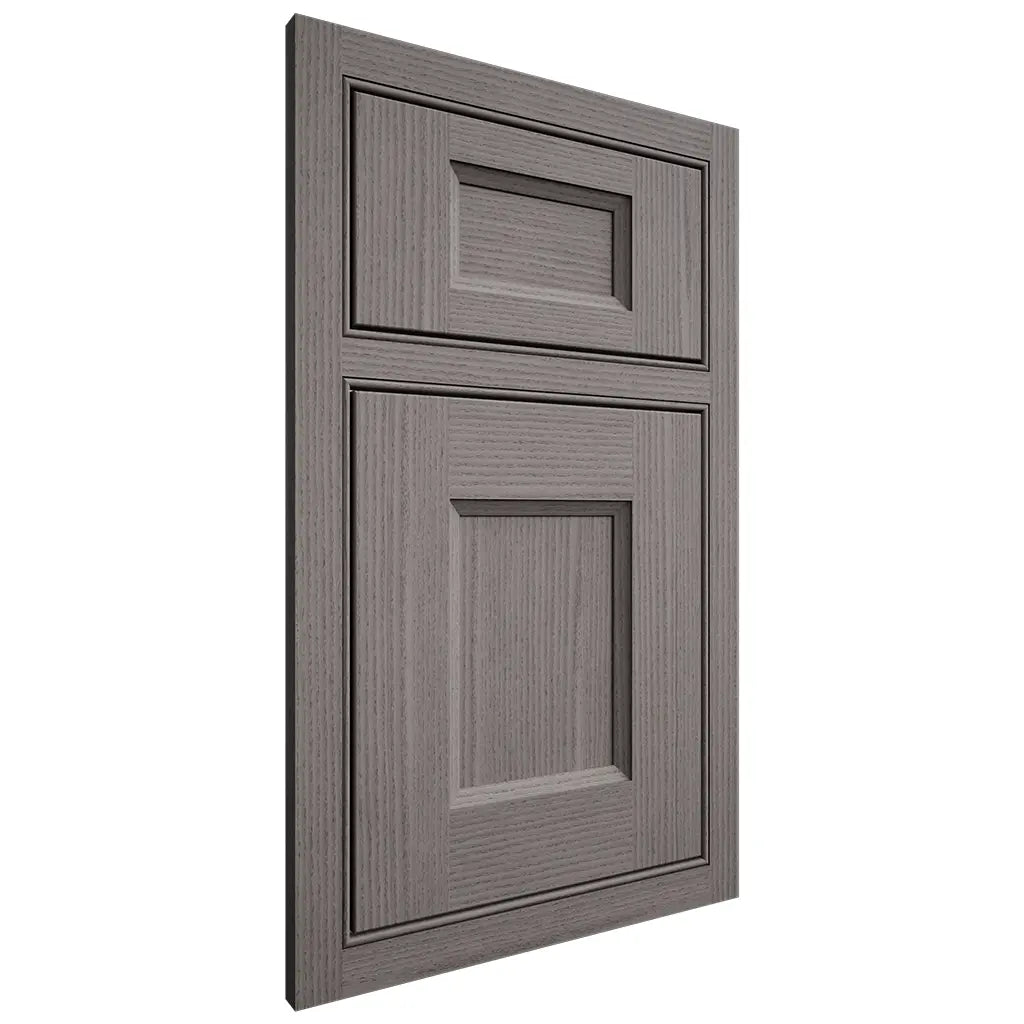 Shiloh Cabinetry Beaded Inset Statesville White Oak Rift Cut Flagstone Door