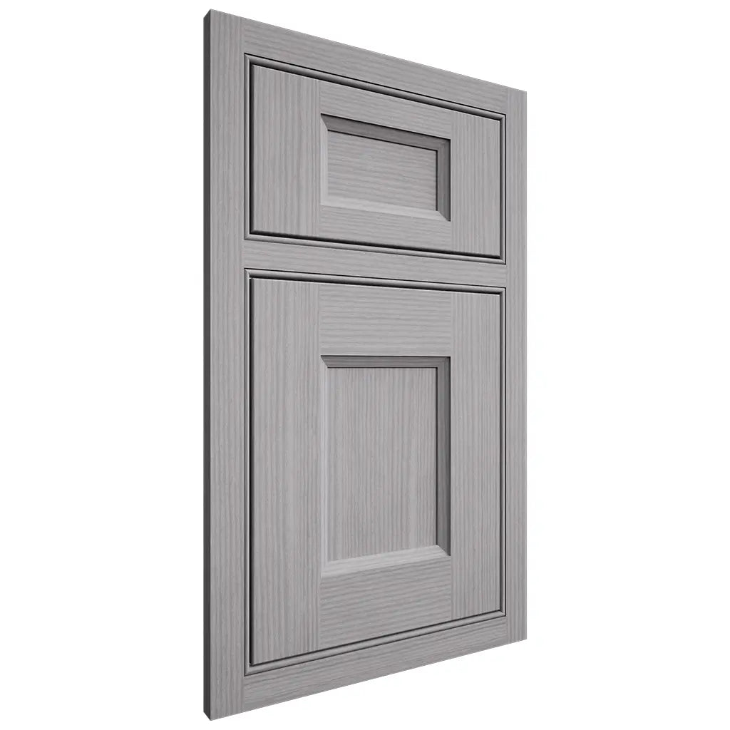 Shiloh Cabinetry Beaded Inset Statesville White Oak Rift Cut Stratus Door
