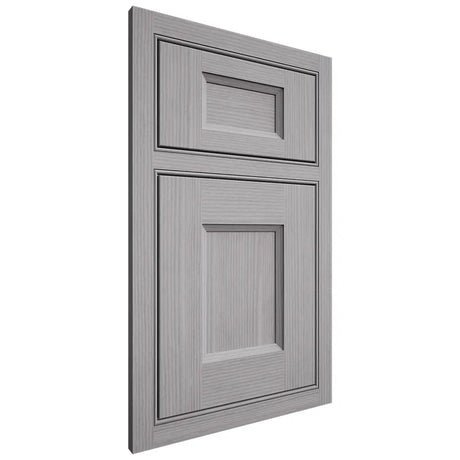 Shiloh Cabinetry Beaded Inset Statesville White Oak Rift Cut Stratus Door