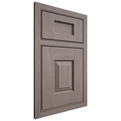 Shiloh Cabinetry Beaded Inset Summit Alder Plain Cut Stonehenge Door