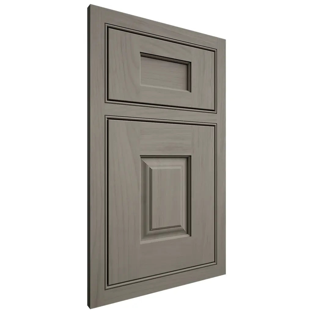 Shiloh Cabinetry Beaded Inset Summit Alder Plain Cut Thyme Door
