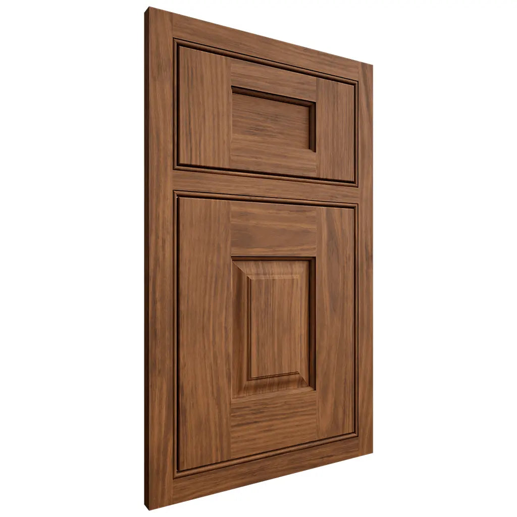 Shiloh Cabinetry Beaded Inset Summit Cherry Plain Cut Carob Door