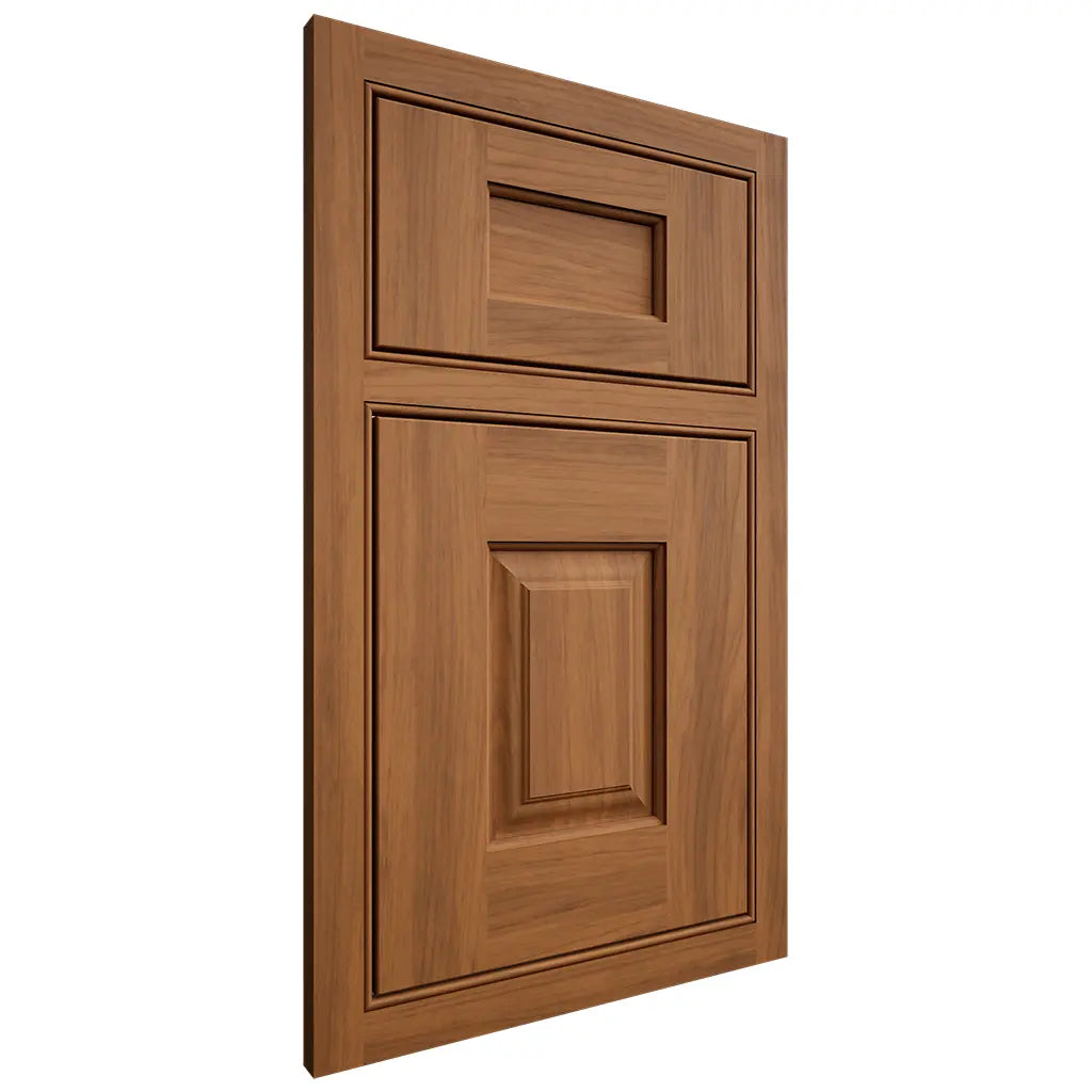 Shiloh Cabinetry Beaded Inset Summit Hickory Plain Cut Chestnut Door