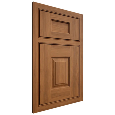 Shiloh Cabinetry Beaded Inset Summit Hickory Plain Cut Chestnut Door