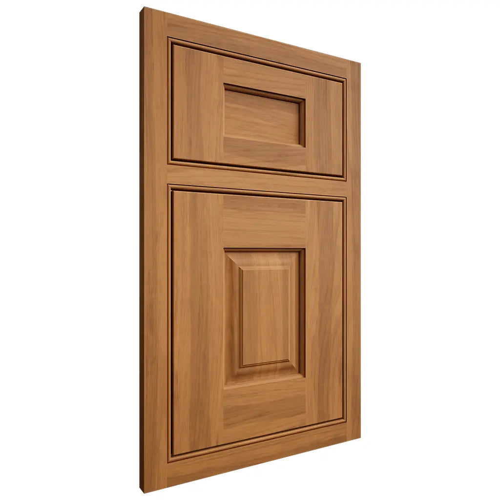 Shiloh Cabinetry Beaded Inset Summit Hickory Plain Cut Medium Door