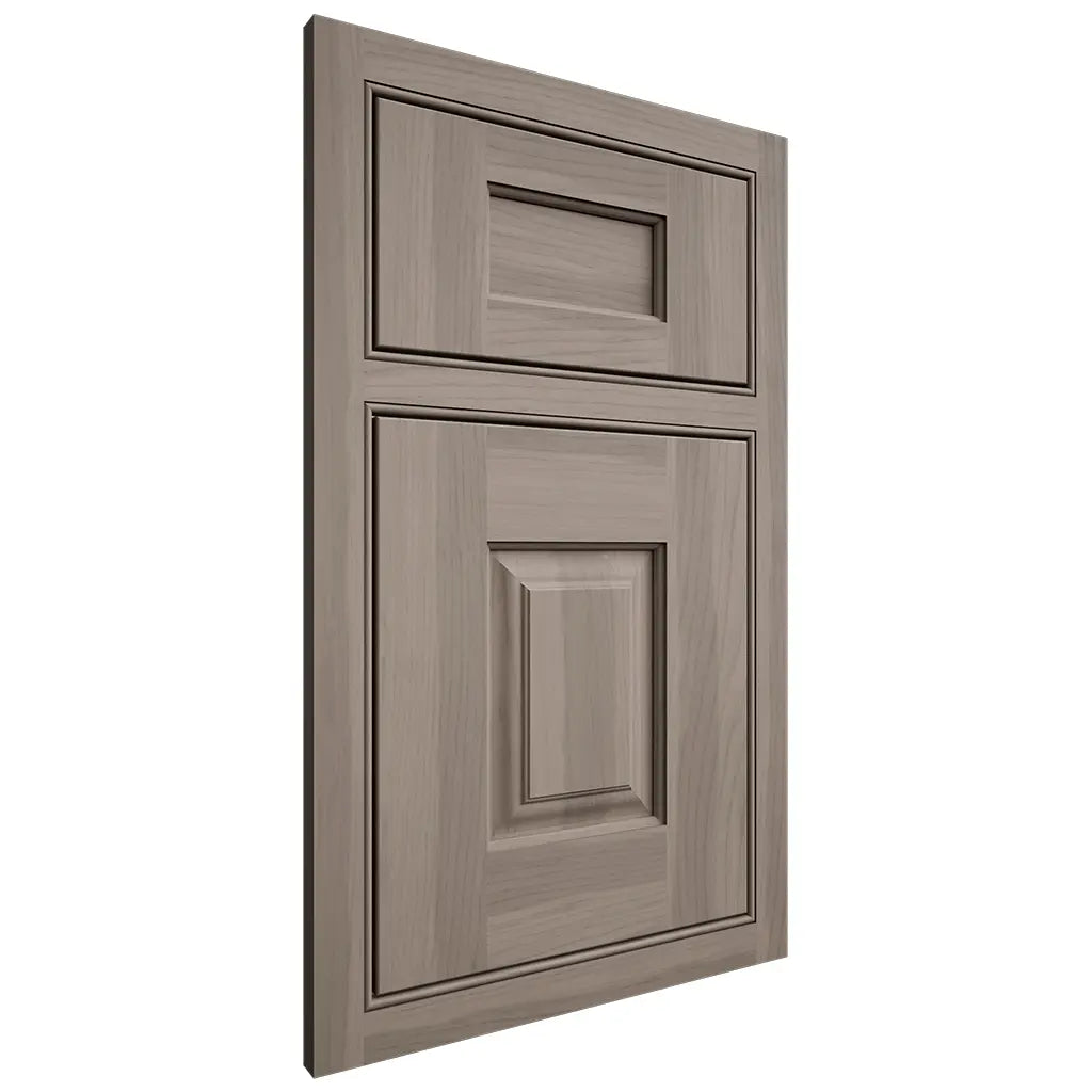 Shiloh Cabinetry Beaded Inset Summit Hickory Plain Cut Sterling Door
