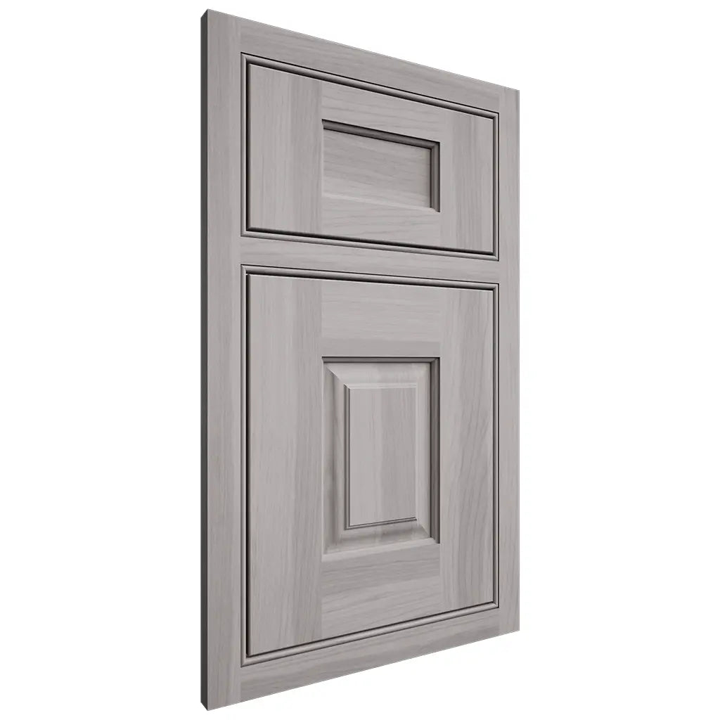 Shiloh Cabinetry Beaded Inset Summit Hickory Plain Cut Stratus Door
