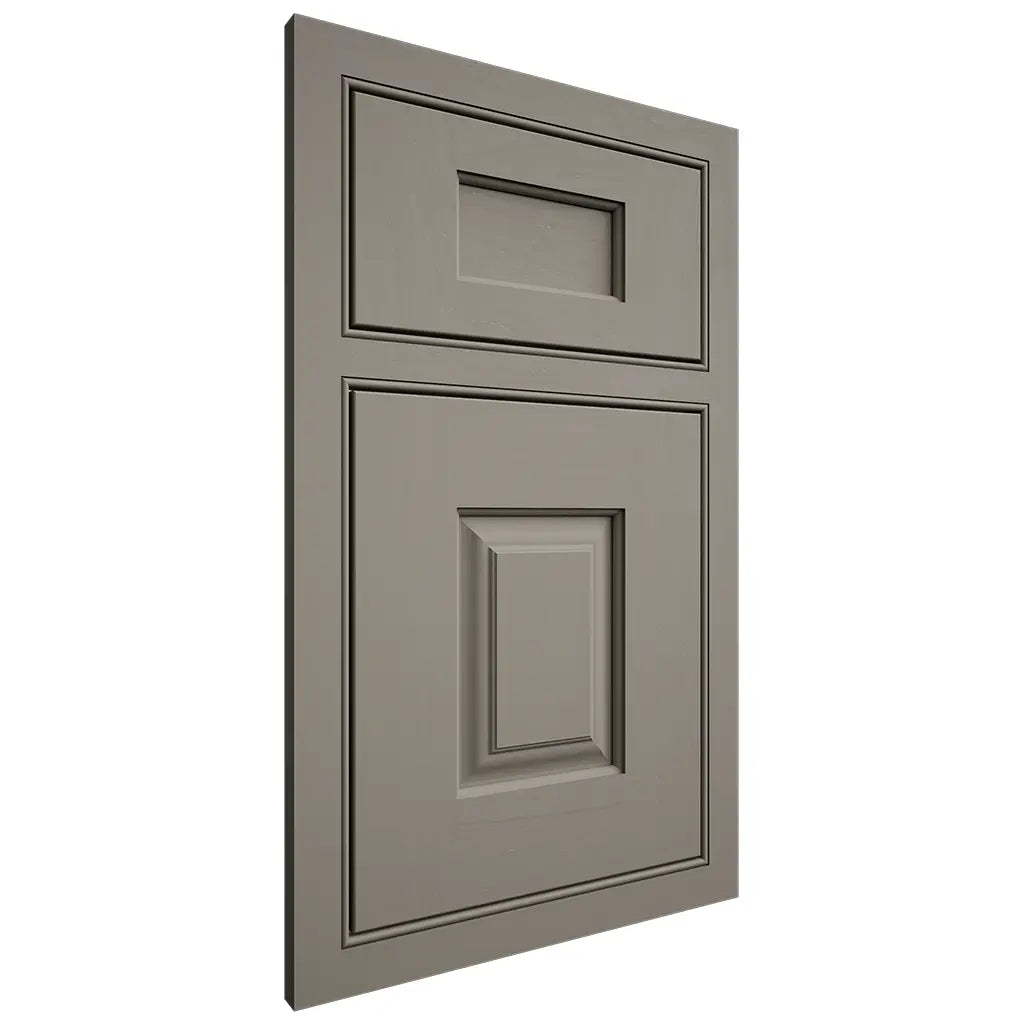 Shiloh Cabinetry Beaded Inset Summit Maple Plain Cut Thyme Door