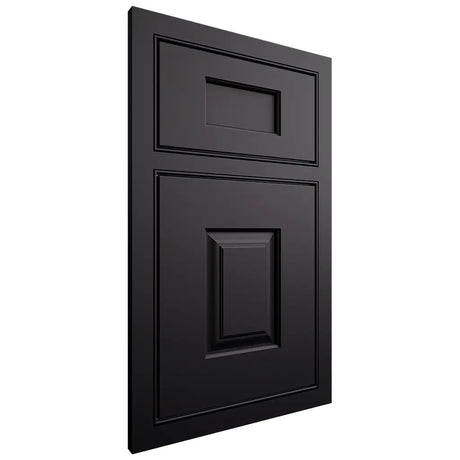 Shiloh Cabinetry Beaded Inset Summit Paintable Black Door