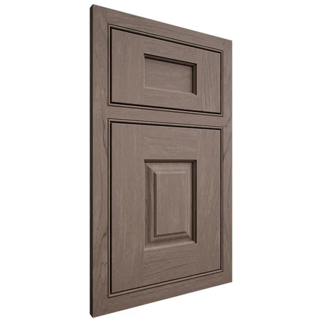 Shiloh Cabinetry Beaded Inset Summit Poplar Plain Cut River Rock Door