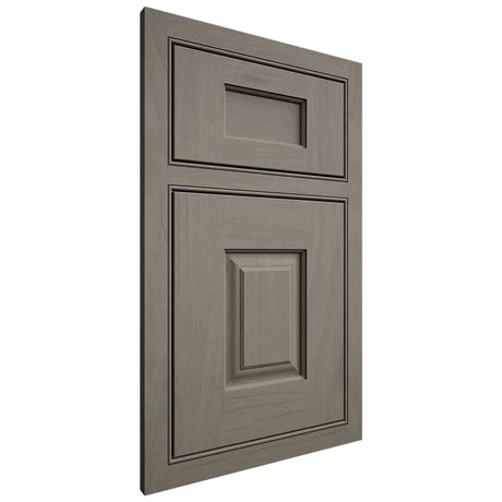 Shiloh Cabinetry Beaded Inset Summit Poplar Plain Cut Thyme Door