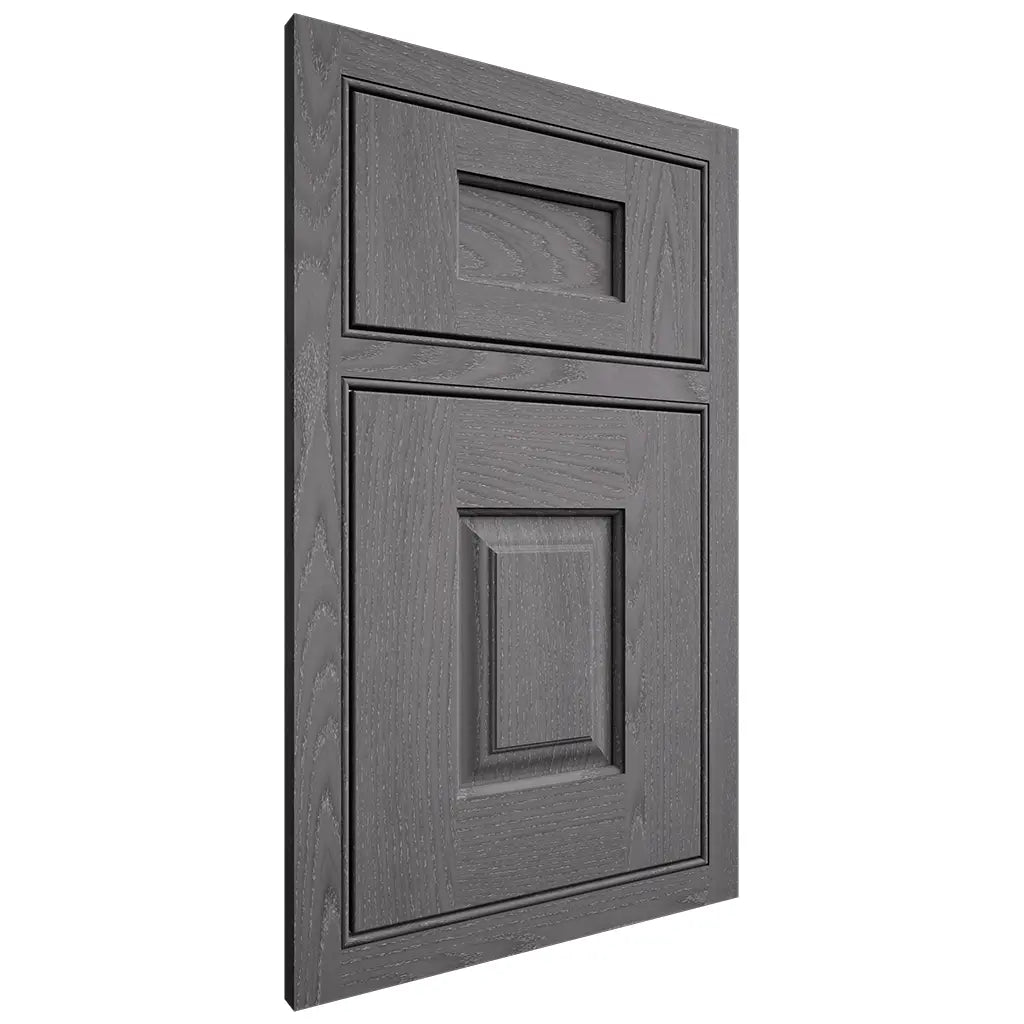 Shiloh Cabinetry Beaded Inset Summit Red Oak Plain Cut Cadet Door