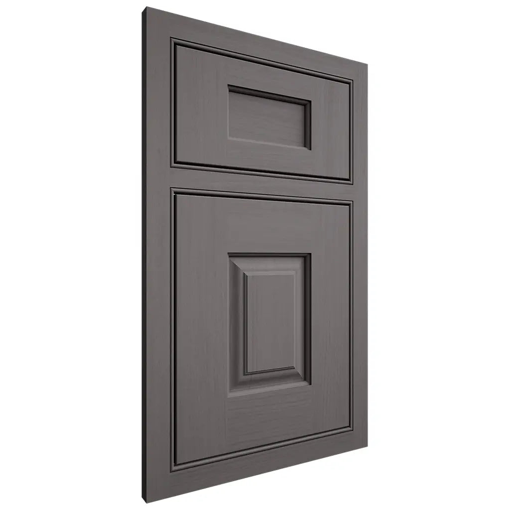 Shiloh Cabinetry Beaded Inset Summit Walnut Plain Cut Cadet Door