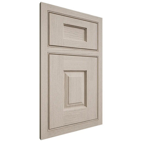 Shiloh Cabinetry Beaded Inset Summit Walnut Plain Cut Seagull Door