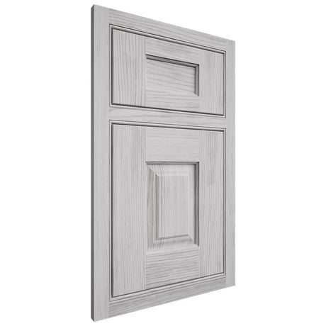 Shiloh Cabinetry Beaded Inset Summit Walnut Plain Cut Stratus Door