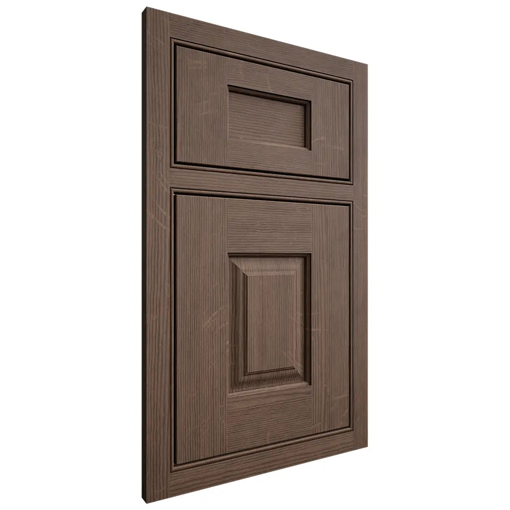 Shiloh Cabinetry Beaded Inset Summit White Oak Quarter Sawn Mineral Door