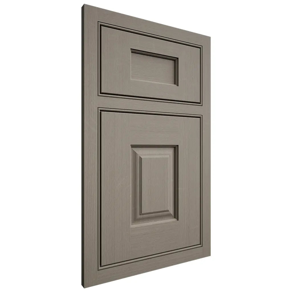 Shiloh Cabinetry Beaded Inset Summit White Oak Quarter Sawn Thyme Door