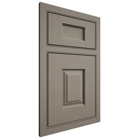 Shiloh Cabinetry Beaded Inset Summit White Oak Quarter Sawn Thyme Door