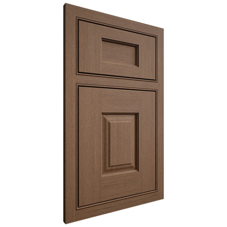 Shiloh Cabinetry Beaded Inset Summit White Oak Rift Cut Autumn Door