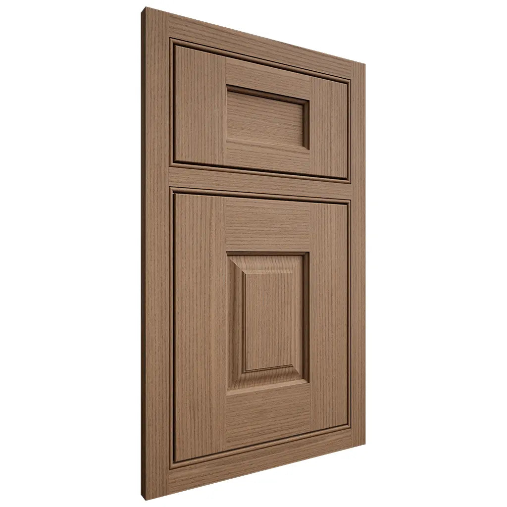 Shiloh Cabinetry Beaded Inset Summit White Oak Rift Cut Medium Door