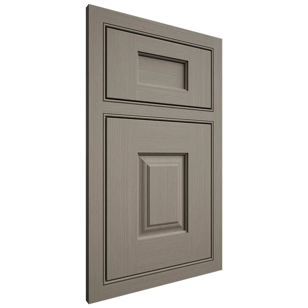 Shiloh Cabinetry Beaded Inset Summit White Oak Rift Cut Thyme Door