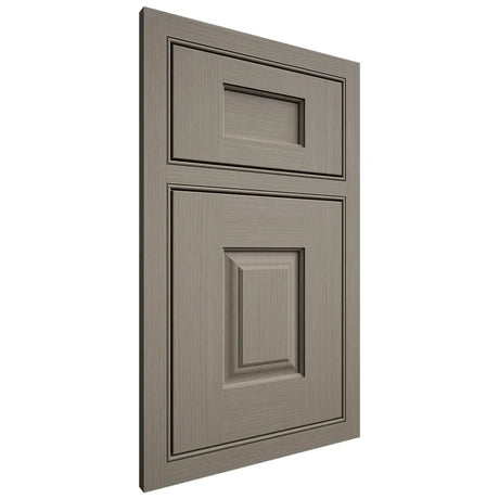 Shiloh Cabinetry Beaded Inset Summit White Oak Rift Cut Thyme Door