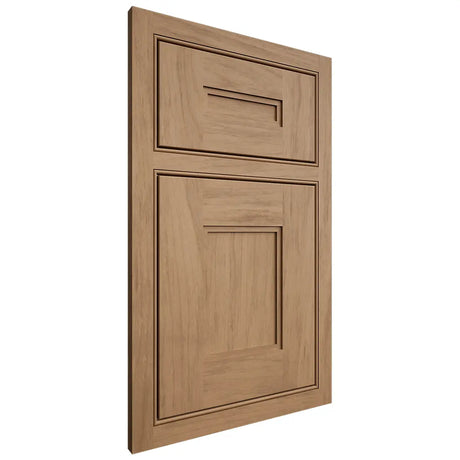Shiloh Cabinetry Beaded Inset Tahoe Alder Plain Cut Dusty Road Door