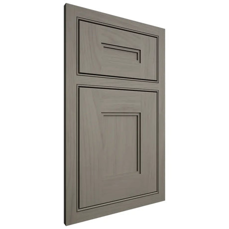 Shiloh Cabinetry Beaded Inset Tahoe Alder Plain Cut Thyme Door