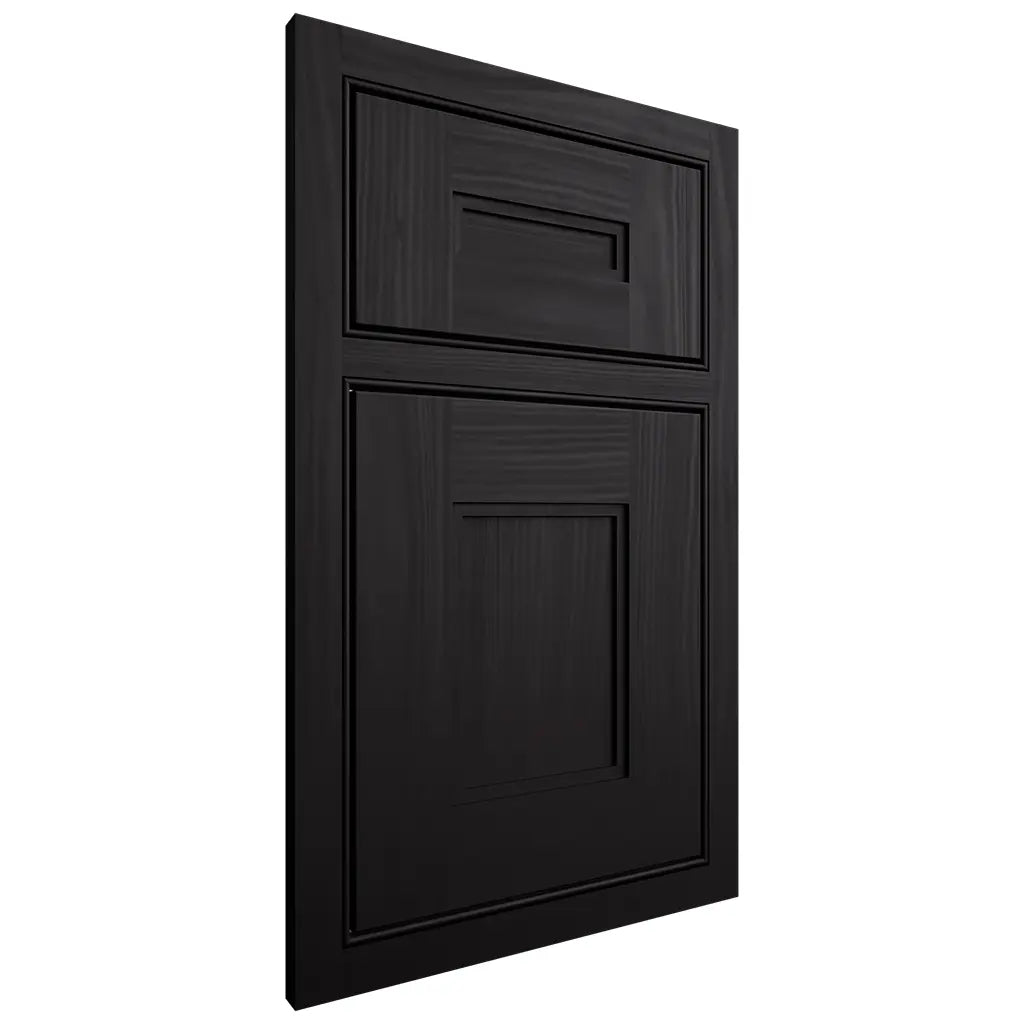 Shiloh Cabinetry Beaded Inset Tahoe Cherry Plain Cut Espresso Door