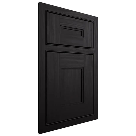 Shiloh Cabinetry Beaded Inset Tahoe Cherry Plain Cut Espresso Door