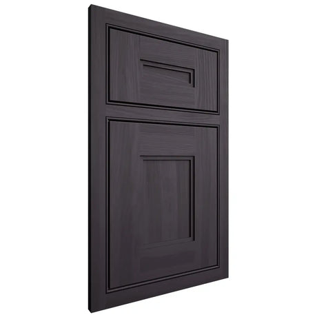 Shiloh Cabinetry Beaded Inset Tahoe Hickory Plain Cut Harbor Door