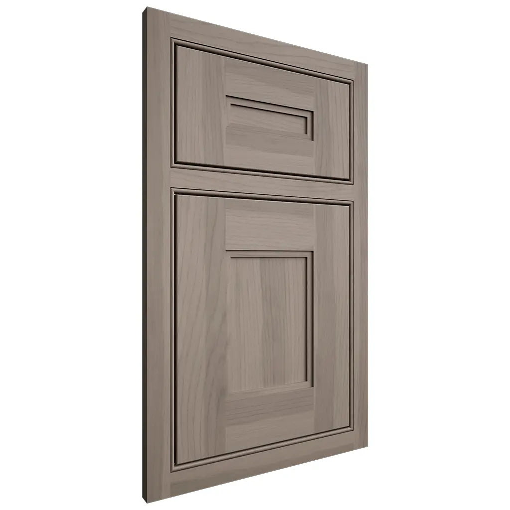 Shiloh Cabinetry Beaded Inset Tahoe Hickory Plain Cut Sterling Door