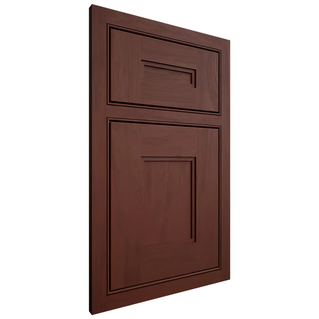 Shiloh Cabinetry Beaded Inset Tahoe Maple Plain Cut Sable Door
